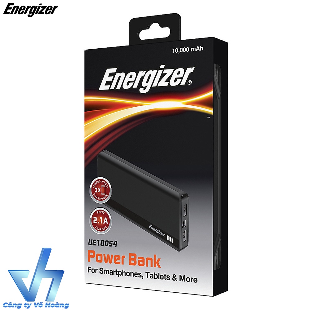 Sạc dự phòng Energizer 10000mAh chính hãng - Energizer UE10054