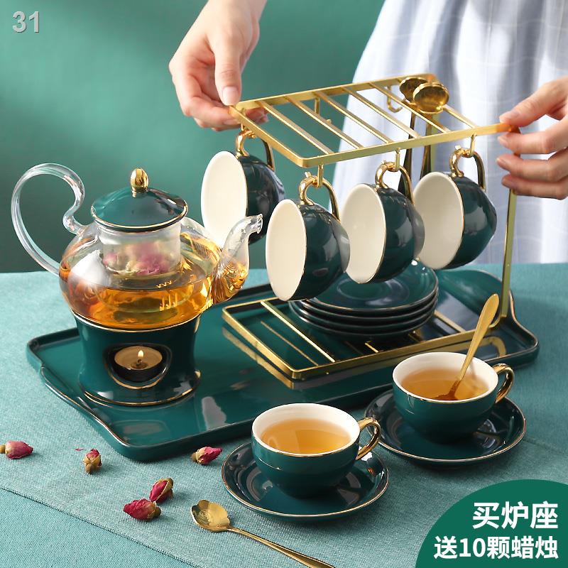 ☇✤Bộ trà chiều kiểu Anh cao cấp phong cách Bắc Âu tách thơm cà phê sang trọng nhẹ nhàng