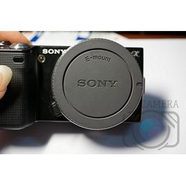 Bộ nắp đậy đuôi lens + nắp đây body máy ảnh Sony E-mount