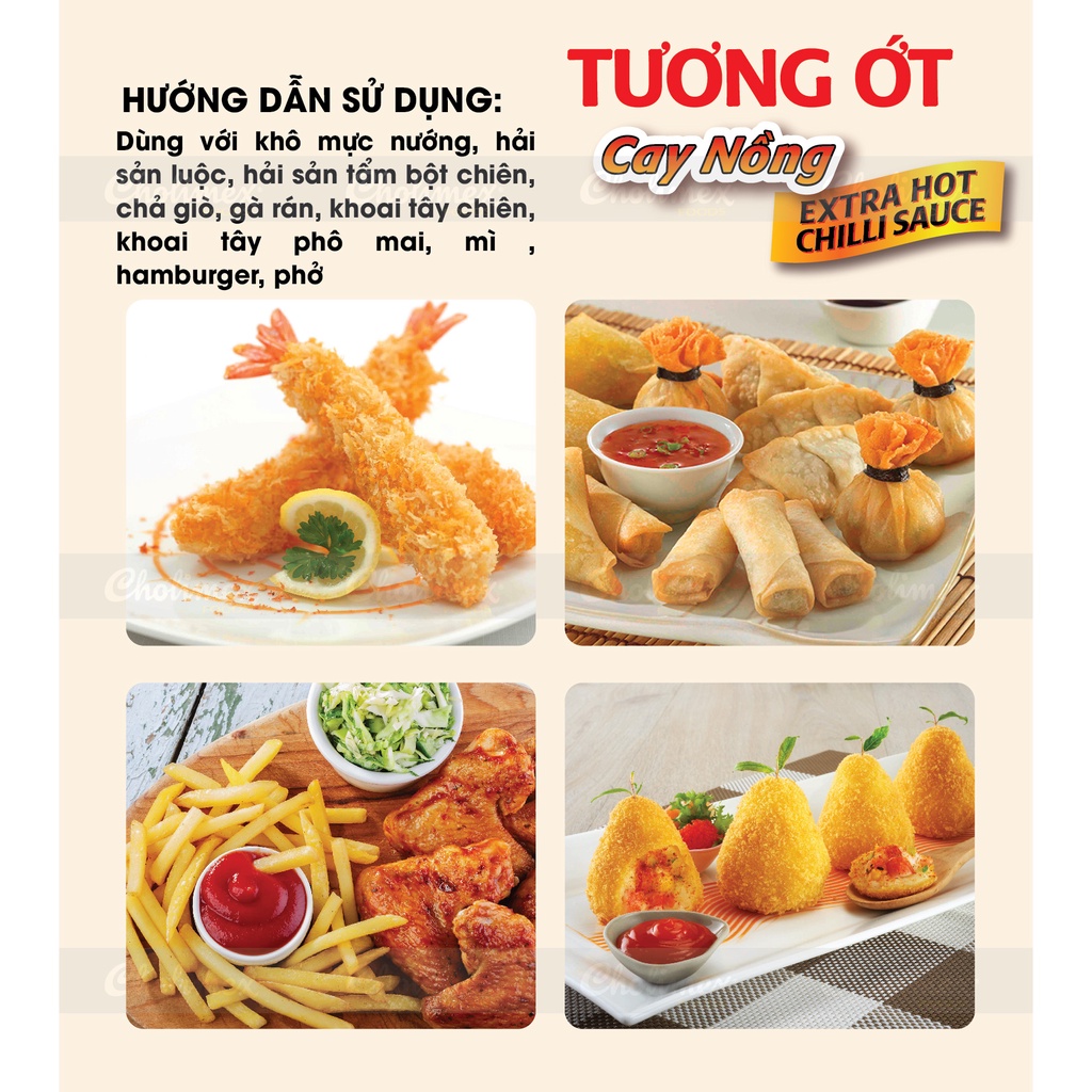 Tương ớt cay nồng 270g