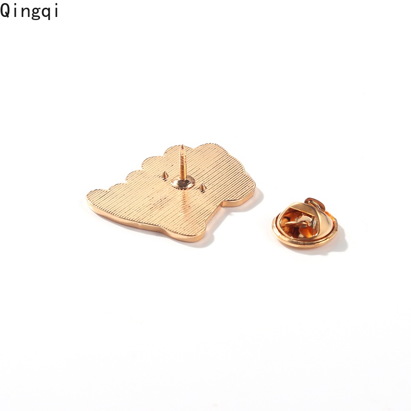 Ghim cài áo Miss Zoe hình khủng long xanh hoạt hình xinh xắn đáng yêu