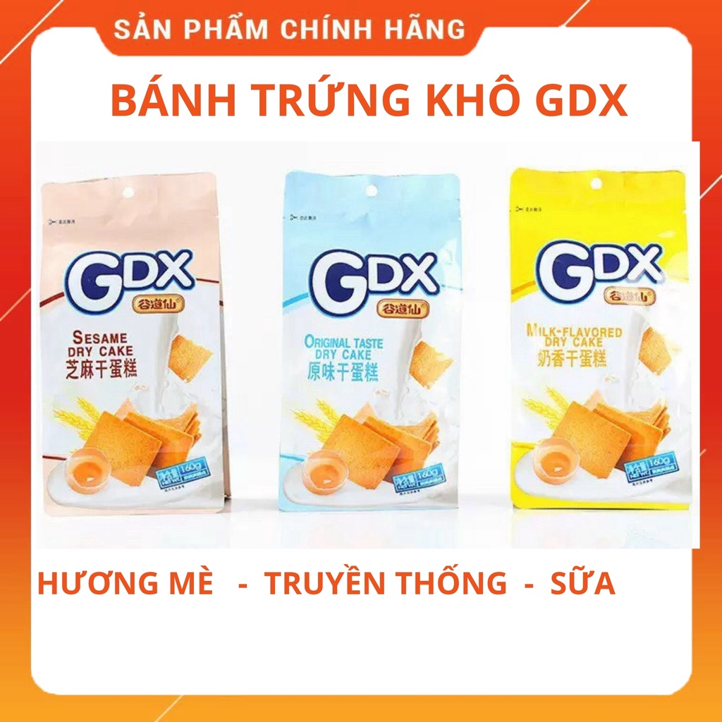 Bánh trứng khô GDX 160g có 17 cái