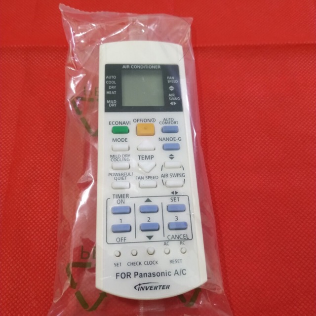 REMOTE ĐIỀU KHIỂN MÁY LẠNH ĐIỀU HOÀ PANA INVERTER NHỎ