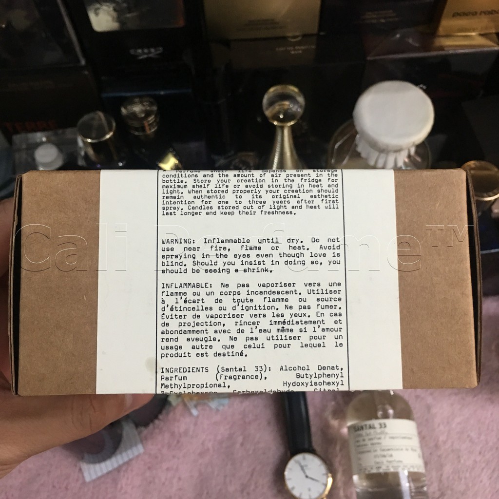 [Cali Perfume][Mẫu Thử][Dùng Là Thơm][Siêu Cá Tính] Nước Hoa Nam Ie Iabo SantaI 33 Mùi Gỗ Tươi Độc Lạ | BigBuy360 - bigbuy360.vn