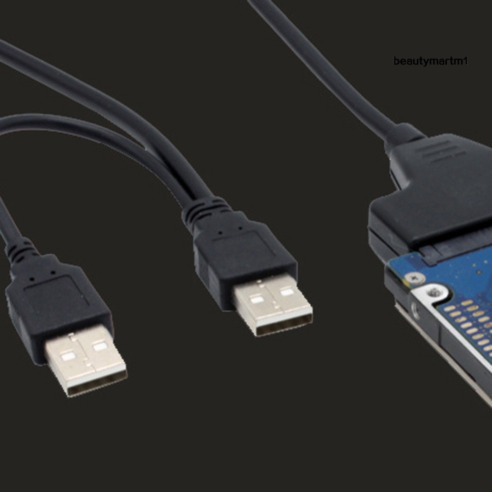 Cáp Chuyển Đổi Ổ Cứng Usb 2.0 Sang Sata 7 + 15 Pin Cho 2.5inch Hdd Laptop | BigBuy360 - bigbuy360.vn