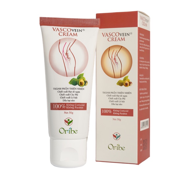 Vascovein Cream - 50gram - kem massage giảm giãn tĩnh mạch