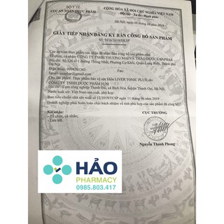 Bổ gan Liver Tonic Plus