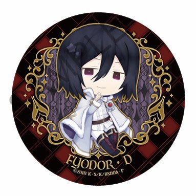 Combo 6 huy hiệu cài áo IN HÌNH Bungou Stray Dogs Văn hào lưu lạc ver quý tộc anime chibi dễ thương