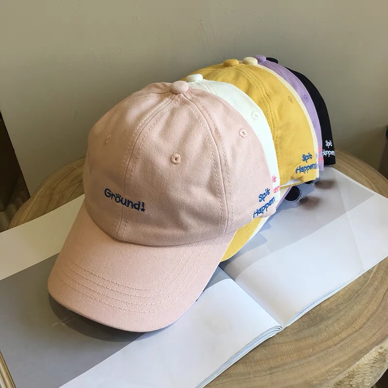 Nón Lưỡi Trai Thêu Chữ Đơn Giản Cá Tính