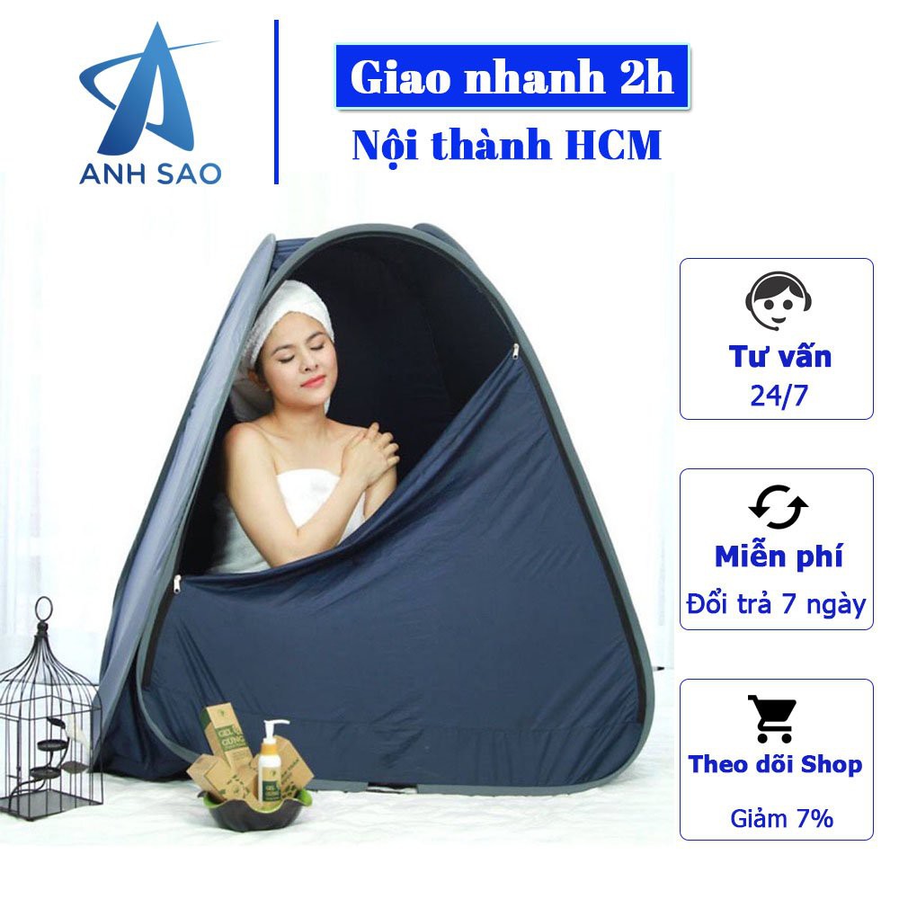 Lều Xông Hơi Tự Bung Cao Cấp Ánh Sao kích thước 100cm x 100cm x 110cm (giao màu ngẫu nhiên)