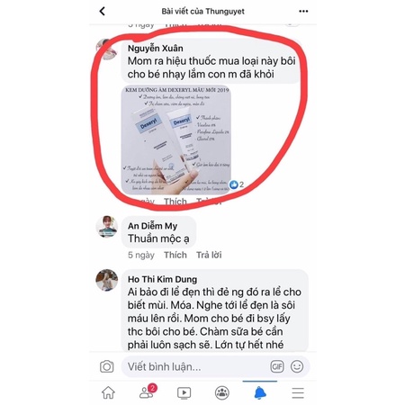 Kem dưỡng da nẻ, chàm và giữ ẩm Dexeryl cho cả trẻ em và người lớn chính hãng Pháp 50g - The Caring Cube