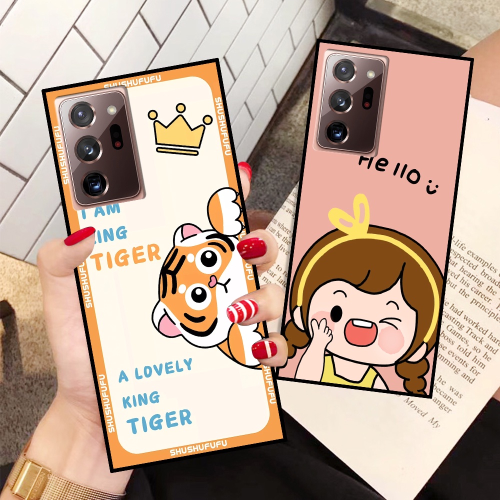 Ốp lưng Samsung Note 20 / Note 20 Ultra / Note 20 Ultra 5G  in hình mickey, hổ, kingtiger siêu rẻ T19 - T24