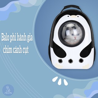 Balo Phi Hành Gia Chim Cánh Cụt Cho Chó Mèo