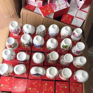 Đèn xông tinh dầu mini kiêm đèn ngủ
