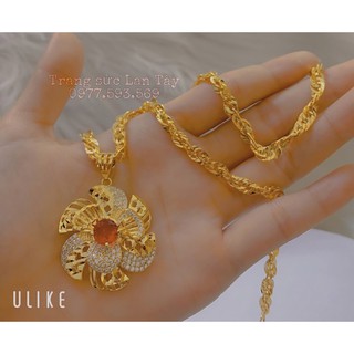 Dây chuyền nữ mạ vàng cao cấp