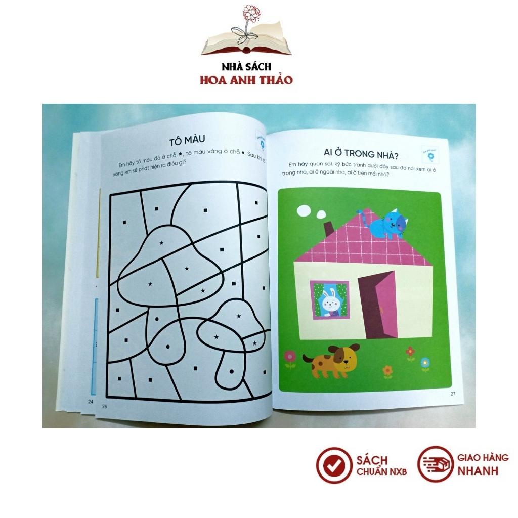 Sách Phát Triển IQ, Rèn Luyện Tư Duy Não Bộ (2 - 4 tuổi) Bộ 4 quyển