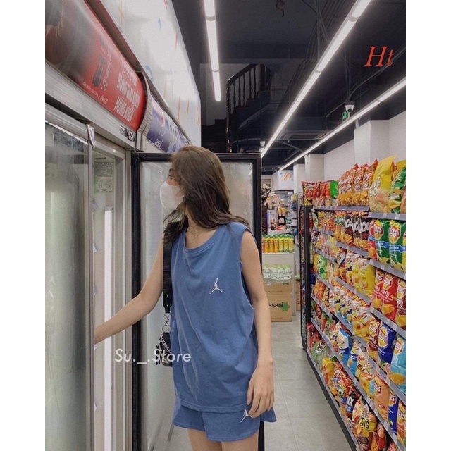 Bộ tanktop người cầm bóng H2B968