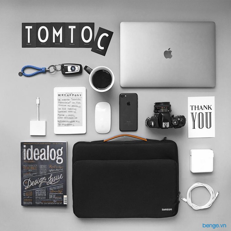 Túi xách chống sốc MacBook Pro 15” New TOMTOC (USA) Briefcase