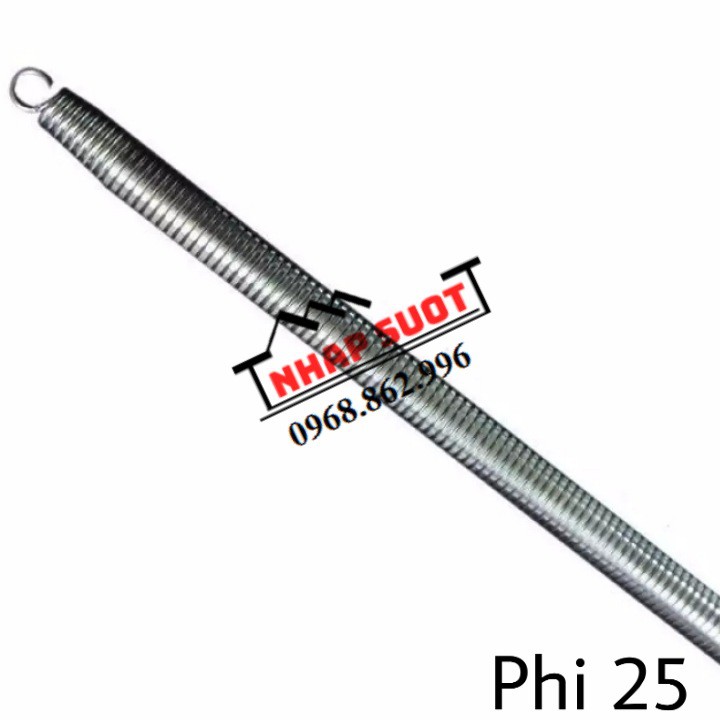 Lò xo uốn ống cứng, ống gen điện tròn phi 16, 20, 25, 32, dài 50cm, chất liệu thép không gỉ đàn hồi tốt