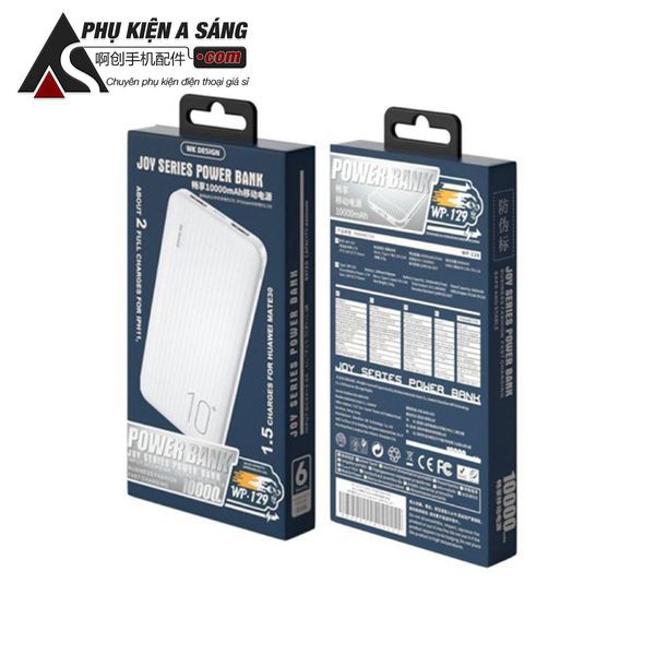 Sạc dự phòng WP129 10.000mah