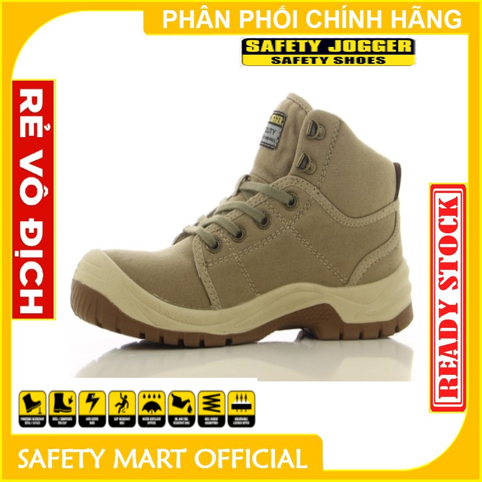 HÀNG CHÍNH HÃNG Giầy Bảo Hộ Safety Jogger Desert 011