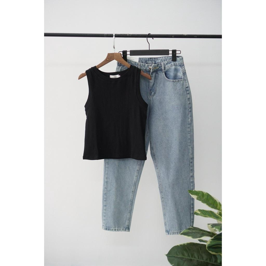 Áo Ba Lỗ nữ ôm nhẹ chất cotton siêu xinh NEONVN - (HÌNH THẬT SHOP CHỤP)