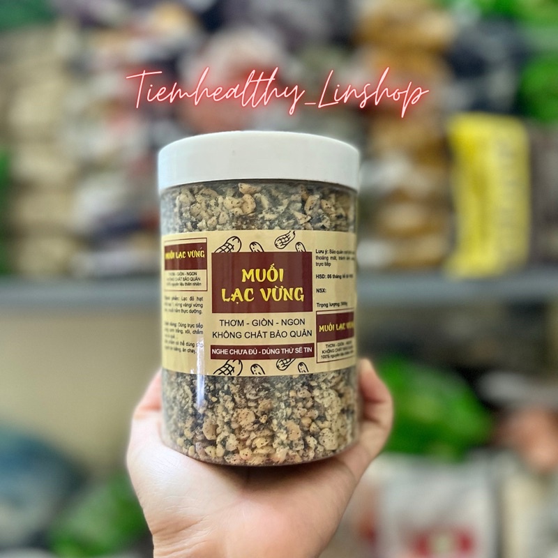 500G Muối Lạc Vừng Đen