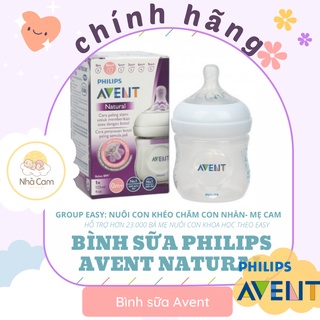 [FREESHIP] Bình Sữa 𝗣𝗵𝗶𝗹𝗶𝗽𝘀 𝗔𝘃𝗲𝗻𝘁 𝗡𝗮𝘁𝘂𝗿𝗮𝗹 125/260ML Chính Hãng