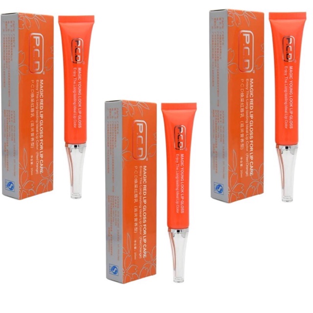 Dưỡng Môi Kích Màu PCD Cam loại 2 combo 2 tuýp dưỡng - dcpxtrangphamsg | BigBuy360 - bigbuy360.vn