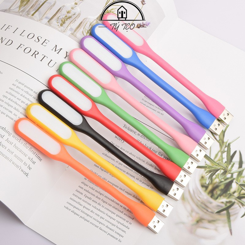 Đèn LED USB Mini 5W 12V Siêu Sáng Vỏ Nhựa Dẻo, Trang Trí Phòng Ngủ - Màu Ngẫu Nhiên