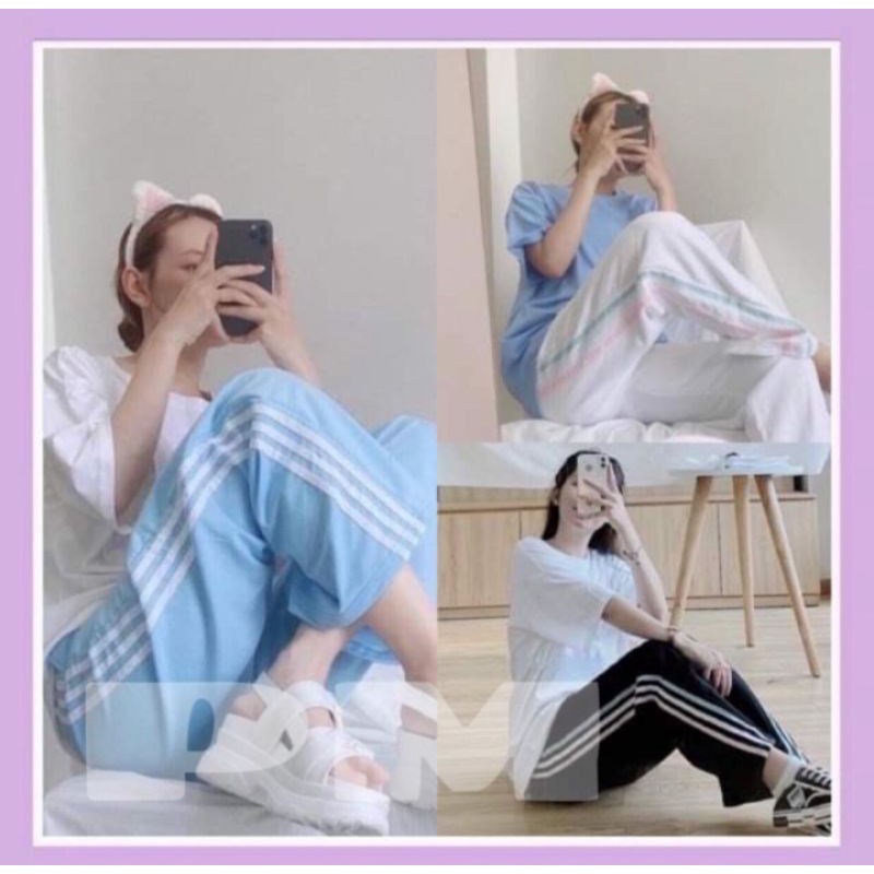 quần thể thao 3 sọc màu(vnx)