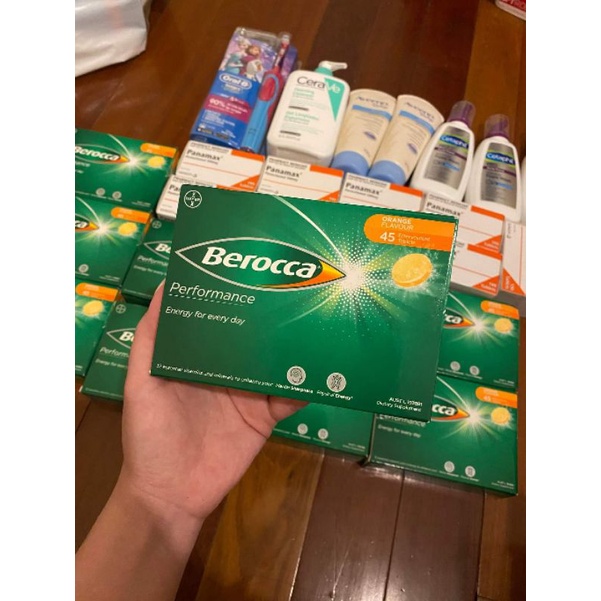 Berocca 45 viên,60 viên cam