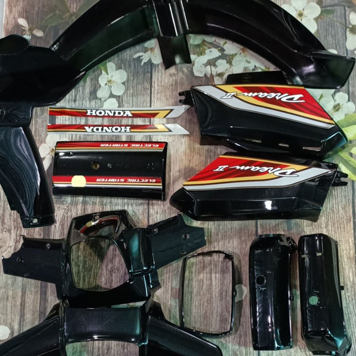 Dàn áo - bộ nhựa xe DREAM - HonDa hàng CHÍNH HÃNG - dùng cho dream Việt và Dream Thái