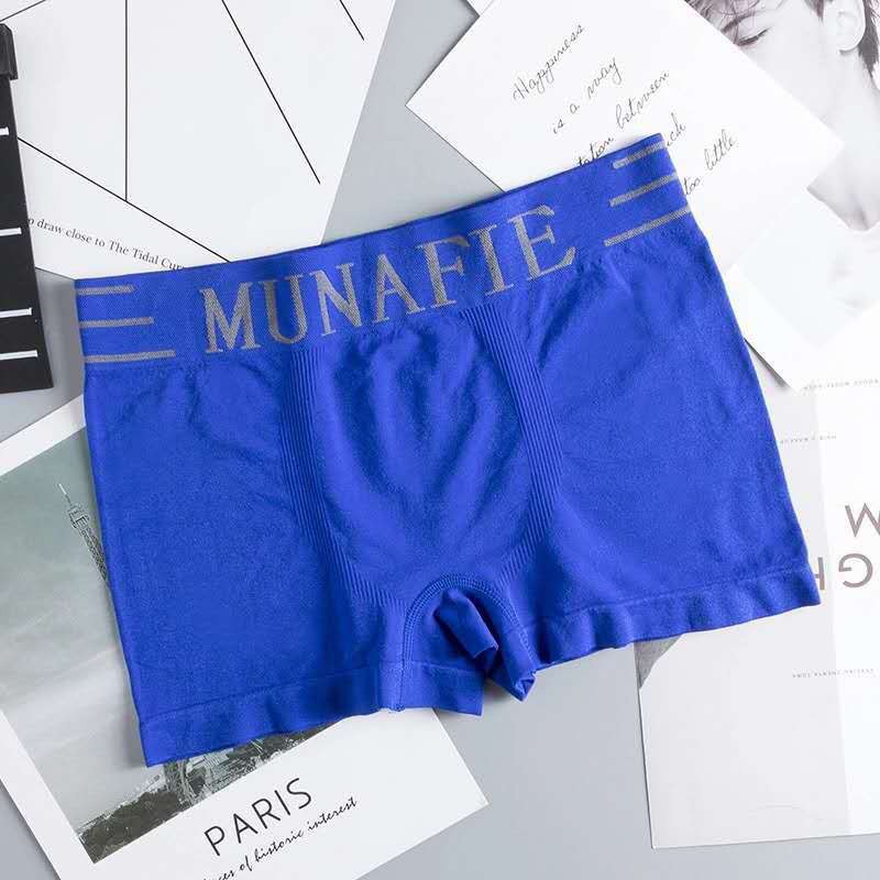 Quần lót nam thun co dãn bốn chiều cao cấp, quần sịp đùi nam manufie tặng kèm túi zip BAS090