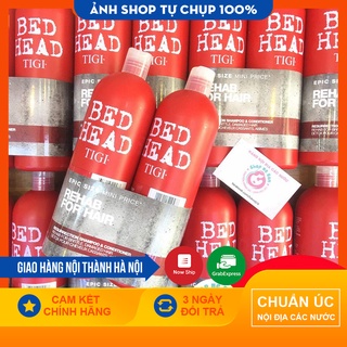 Cặp dầu gội, xả tigi bedhead đỏ 750ml - cam kết chính hãng