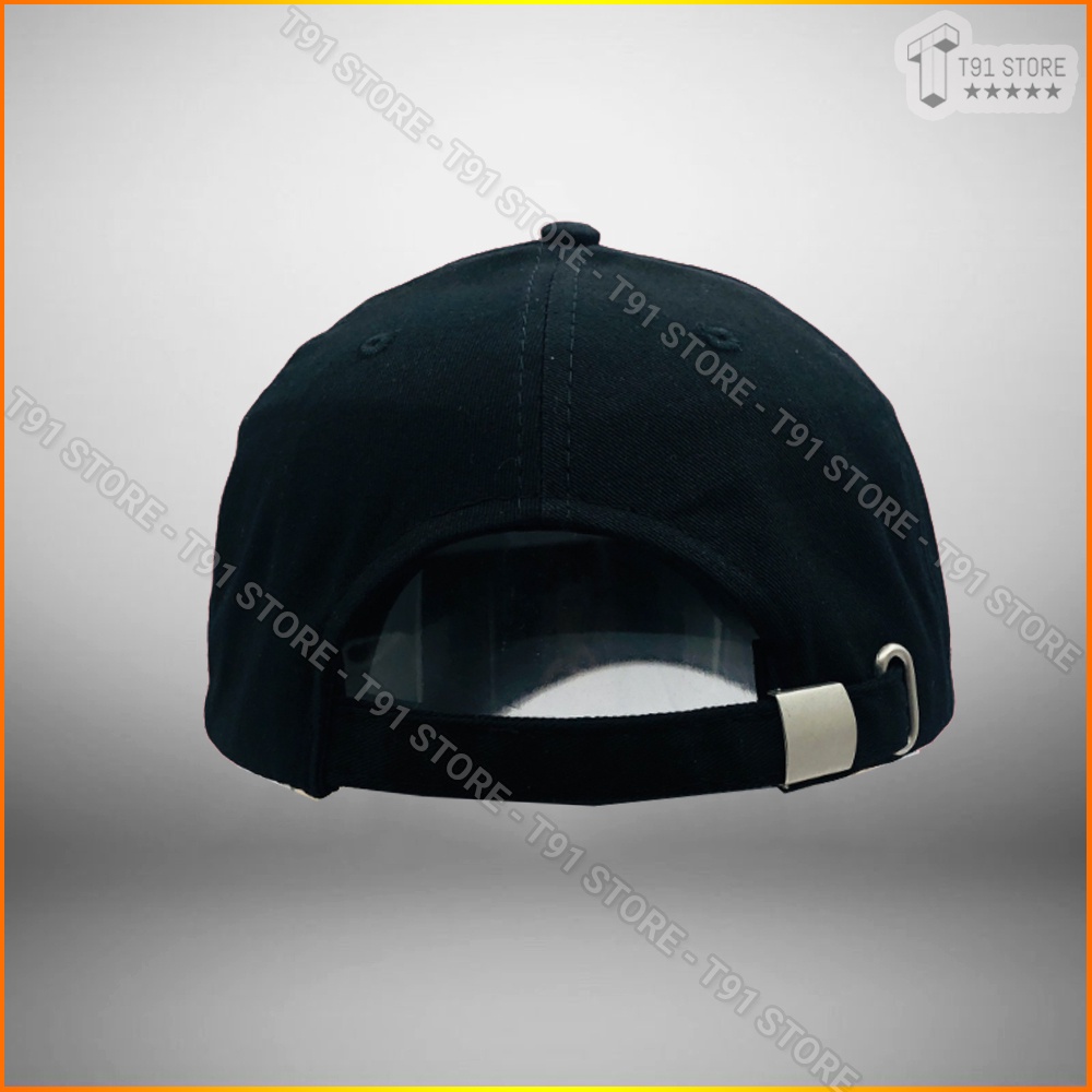 Mũ lưỡi trai chất kaki, thêu chữ, thêu logo viền - Nón kết thời trang, trẻ trung phù hợp mọi đối tượng