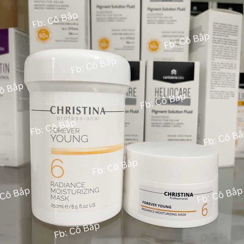 Mặt nạ cấp ẩm & làm sáng da Christina Forever Young 6 Radiance Moisturizing Mask