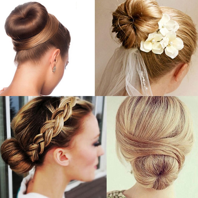 Phụ Kiện Hỗ Trợ Búi Tóc Củ Tỏi Dành Cho Nữ
