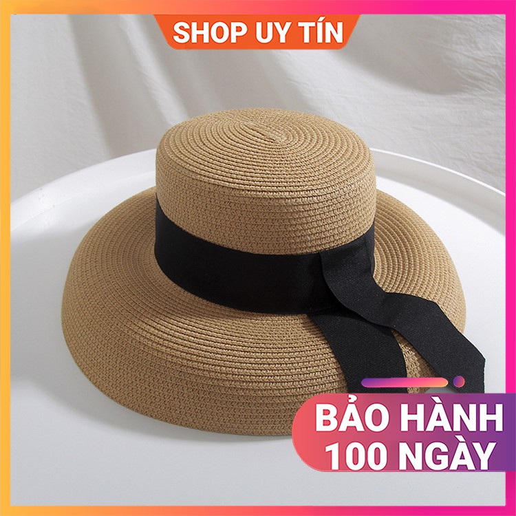 Mũ Đi Biển - Nón Cói Rộng Vành Vintage Cao Cấp Nữ Đẹp