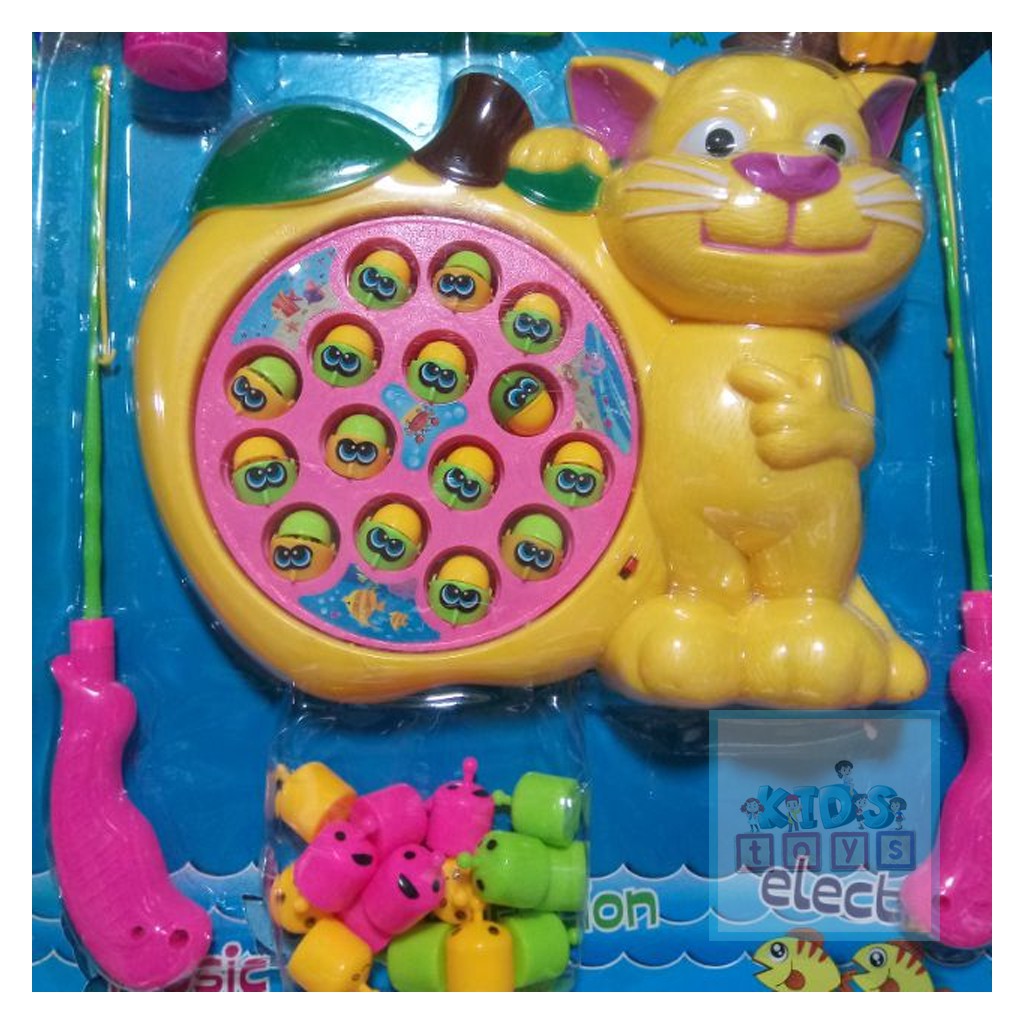 Đồ chơi câu cá và đập chuột chạy pin