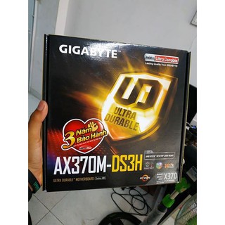 Combo bộ vi xử lý amd ryzen 5 ryzen 7 + main x370m ds3h new box bh 36th