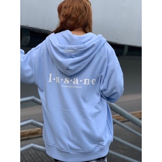 Áo Hoodie Zip Insane® Basic ver 1.0 - Baby Blue