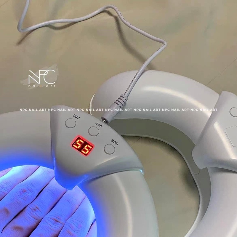 Máy hơ gel cảm ứng UV chống đen tay