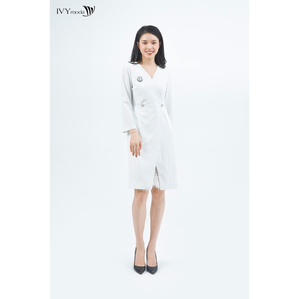 Đầm ôm 2 lớp IVY moda MS 48M5136