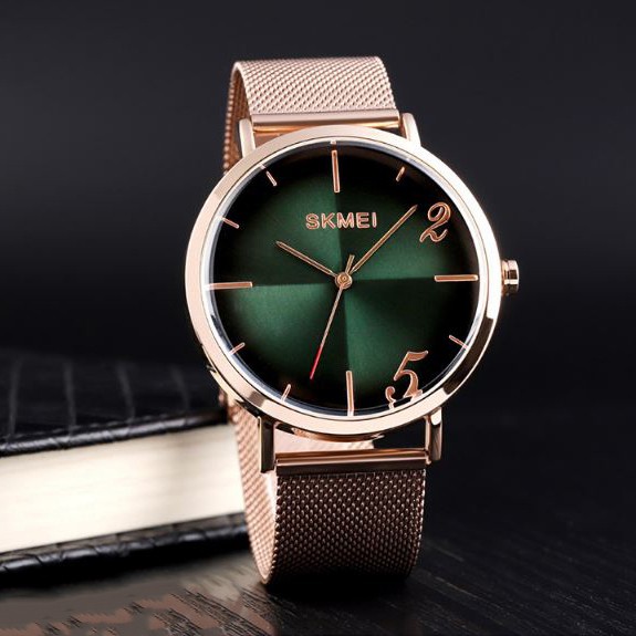 [Tặng vòng tay]Đồng hồ nam SKMEI chính hãng SK9200.03F dây thép không gỉ