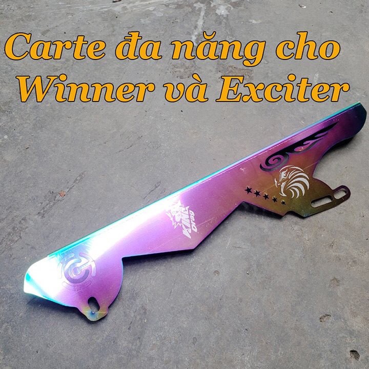 CHE SÊN | CHE CATTE ĐA NĂNG INOX XI TITAN CHO XE WINNER , EXCITER