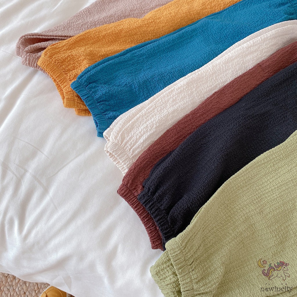 Quần Dài Chống Muỗi Màu Sắc Kẹo Ngọt Phong Cách Hàn Quốc Thoải Mái Cho Bé