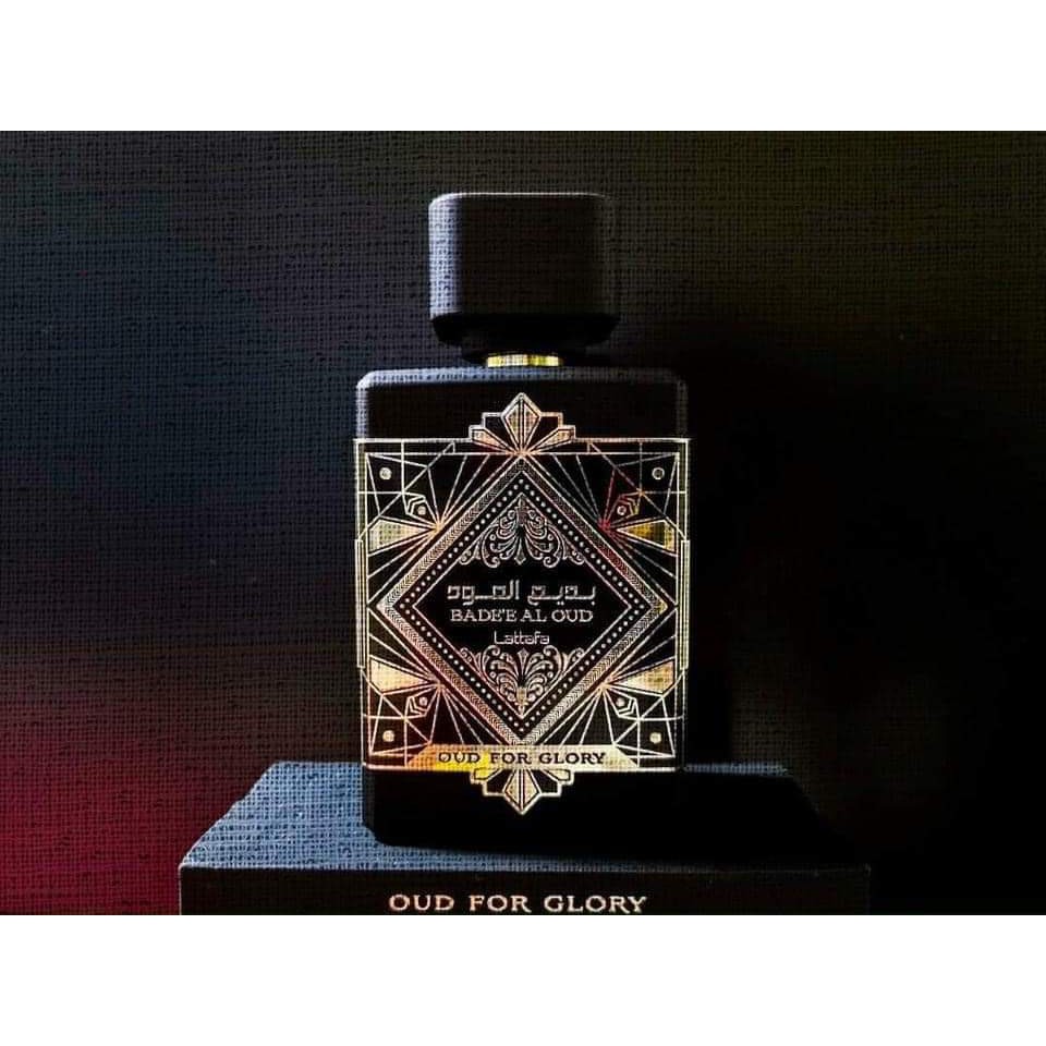 (Full seal) Nước hoa BADE'E AL OUD Lattafa OUD FOR GLORY 100ml