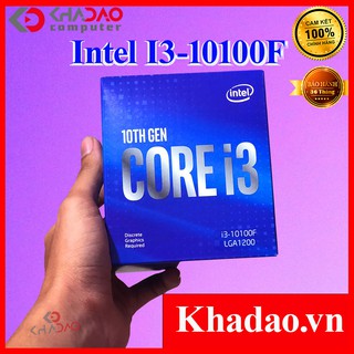 CPU Intel Core i3 10100F 3.6GHz up to 4.3GHz 4 nhân 8 luồng Socket 1200