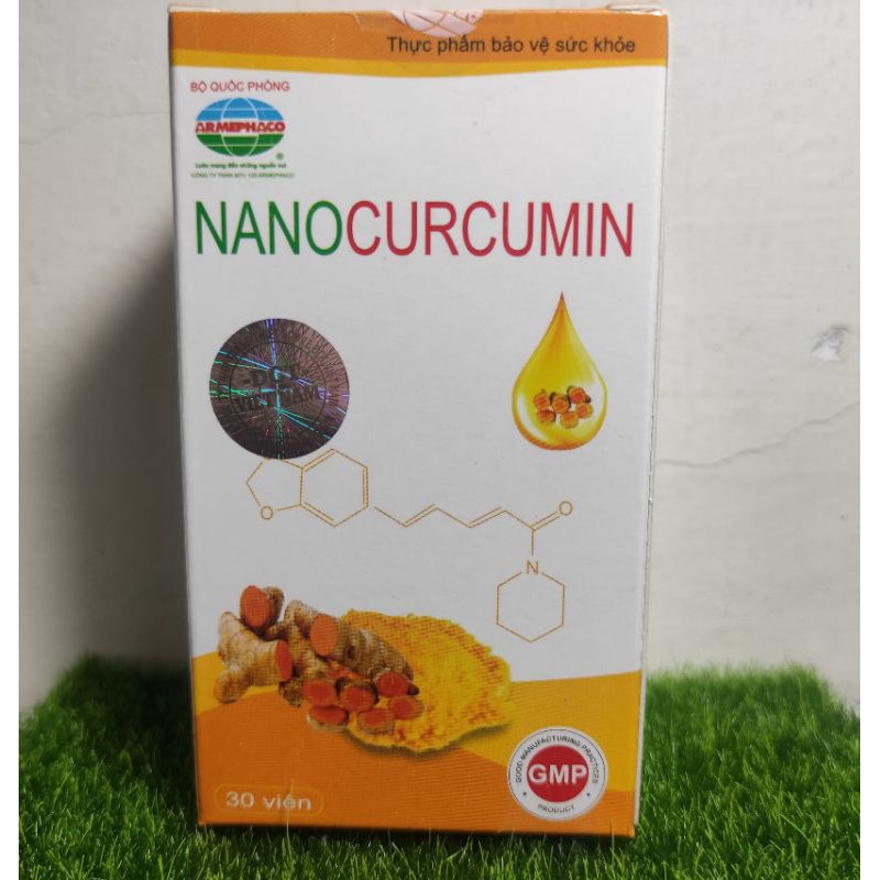 Nano Curcumin Lọ 30v - Bộ Quốc Phòng Sản Xuất